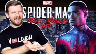 Let‘s play SpiderMan Miles Morales for the FIRST time  Part 1 [upl. by Cristine]