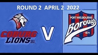 VFL  Coburg v Port Melbourne 2nd April 2022  Game Day Scenes [upl. by Eirtemed439]