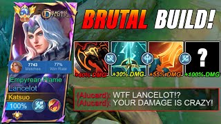 LANCELOT SAVAGE MODE IN THIS NEW BROKEN BUILD FOR MCL 🔥  must try 👌 [upl. by Buell]