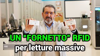 Un quotfornettoquot RFID  lettura massiva di decine di articoli in pochi istanti AXC [upl. by Niro]