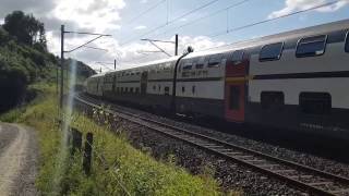 Bahnverkehr bei niederstetten nahe von Uzwil [upl. by Aiken398]