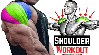 Shoulder Workout for Massive Gains  Build Strong Shoulders [upl. by Aimat]