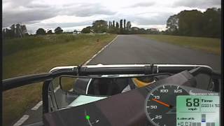 Lap of Curborough Sprint course with Race instructor Ben Elliott in a Caterham Academy Car [upl. by Ferdy995]