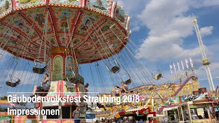 Gäubodenvolksfest Straubing 2018  Impressionen [upl. by Gamali888]