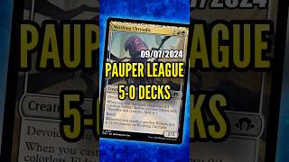 UNDEFEATED MTG Pauper League Decklists 20240709 davidroyale pauper paupermtg [upl. by Nita519]