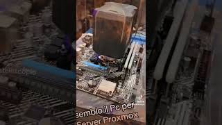 Assemblo il Pc per un Server Proxmox Remix otticatelescopio otslab shorts [upl. by Yetnom]