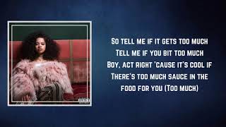 Ella Mai  Sauce Lyrics [upl. by Tabbatha]