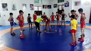 Wrestling Moves अमर शहीद चौधरी बख्तावर सिंह ठाकरान अखाड़ा झाड़सा Divyanshwrestler [upl. by Kiernan]