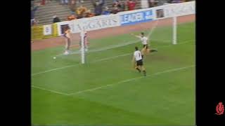 Sat07Nov1992 Motherwell 0 Thistle 2 SFL Premier Division  game 16 [upl. by Hayn]