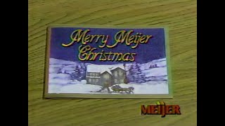 Merry Meijer Christmas 1985 Commercial [upl. by Leiahtan]