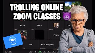 TROLLING ONLINE ZOOM CLASSES GONE WRONG [upl. by Sorcha674]