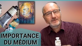 IMPORTANCE DU MEDIUM DANS LA PEINTURE A LHUILE [upl. by Goerke12]