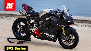 Building the ULTIMATE FULL CARBON Ducati V4 SP2 in 22 Minutes  Full Transformation [upl. by Lower]