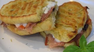 Authentic Italian Panini  Cooking Italian with Joe [upl. by Liana]