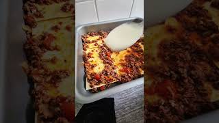 Lasagne 😋 viral viralshort food cooking foryou recipe foryoupage abo [upl. by Wrightson838]