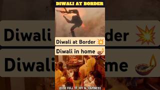 indian Army Ki Diwali at border💥🪔 instalike indianarmyfighter courageshorts shortsfeed [upl. by Iraj]