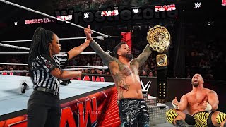 WWE 11 September 2024 Finally Jey Uso Win The Wwe Intercontinental championship Full Highlights [upl. by Akins]