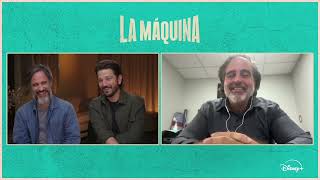 Gael Garcia Bernal y Diego Luna Hablan de La Maquina [upl. by Harewood42]