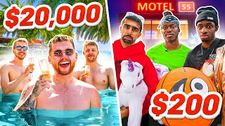 SIDEMEN 20000 VS 200 HOTEL EUROPE EDITION [upl. by Notsahc133]