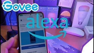 Como conectar Govee con Alexa para controlar con la voz y crear automatizaciones [upl. by Bijan]