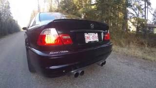 E46 BMW M3 Most Exotic Exhaust Sound Super SprintSG SCZA muffler [upl. by Aillimac945]