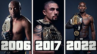 Every UFC Middleweight Champion From 2001  2022 [upl. by Sokcin]