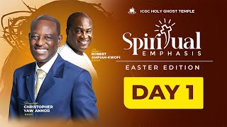 Spiritual Emphasis Easter Edition  Day 1  26th March 2024 [upl. by Yenahs4]