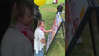 🌸Outdoor painting princess face paintingmakeup art painting [upl. by Arted]