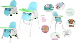 Ep19Unboxing Syga 3 in 1 Baby high chair 🤩Installation steps amp instructions honest reviews 🤌🏻 [upl. by Garry553]