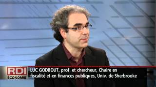 RDI Économie  Entrevue Luc Godbout [upl. by Ravaj]