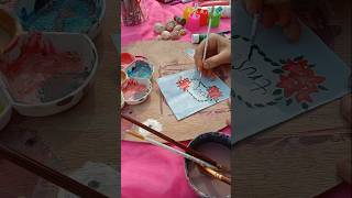 Mini Painting Series Part4 easypaintingideasforkids minipainting explore shorts foryou art fy [upl. by Atwater]