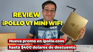 iPOLLO V1 MINI WIFI review en español [upl. by Auhso]