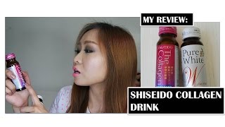 Shiseido Collagen Drinks Review watch in HD [upl. by Stelu]