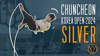 SILVER at Korea Open 2024  Freestyle Poomsae Male  KOR Untae Jang [upl. by Neerom844]