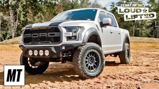 2018 Ford VelociRaptor Gets HighPerformance Overhaul  Texas Metal’s Loud and Lifted  MotorTrend [upl. by Nyssa620]