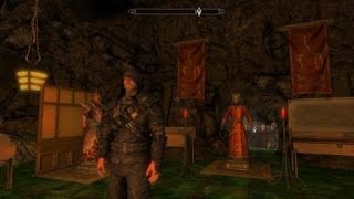 SKYRIM  ASHFALLS TEAR Armory Mask Puzzle Solution [upl. by Riabuz]