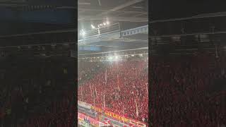 Union Berlin Fans vs Arminia Bielefeld 30102024 [upl. by Ibor]