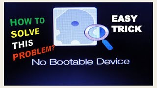 how to fix quotno bootable devicequot in aspire e 15 e5553t4pt in hindi acer tricks laptop tech [upl. by Ramahs]