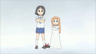 Nichijou 16  Clap with Nano and Hakase [upl. by Bennion330]