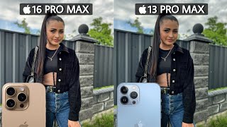 iPhone 16 Pro Max Vs iPhone 13 Pro Max Camera Test Comparison [upl. by Barvick552]