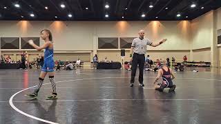 Oliver Gliem VS L Bessant TN Red AAU Elementary Duals 4624 [upl. by Aicrop]