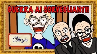 IL COLLEGIO 3 Casting I Nuovi Protagonisti  Ep 3 Guerra ai Sorveglianti  Parodia Animata [upl. by Aitas]