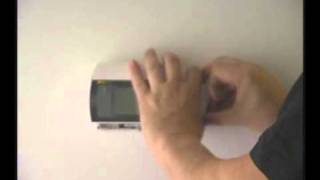 Filtrete 3M50 Thermostat  How to install a USnap module [upl. by Margeaux304]