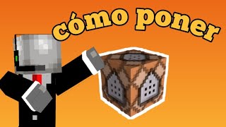 cómo conseguir el bloque de comandos en Craftsman Zero [upl. by Enialed]