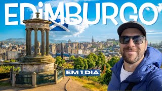 O que fazer em Edimburgo na Escócia  Roteiro de 1 dia [upl. by Aiello173]