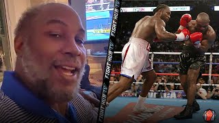 LENNOX LEWIS WATCHES KNOCKOUT OF MIKE TYSON  BREAKS DOWN HOW HE FLOORED TYSON [upl. by Margo501]