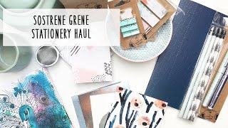 €€€ Günstige aber hübsche Schreibwaren  Sostrene Grene Haul  Deutsch [upl. by Ahsinyar763]