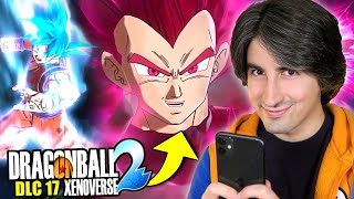 REAZIONE a NUOVA STORIA di XV2 e TRASFORMAZIONE di VEGETA mai vista 😍 Dragon Ball Xenoverse 2 DLC 17 [upl. by Nilram]