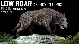 Rebor ™ Aenocyon Dirus  Direwolf  Schattenwolf  Schrecklicher Wolf  Low Roar  Plain  Unboxing [upl. by Noma]