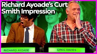 Best Richard Ayoade Impressions amp Tax Jokes  Compilation  Big Fat Quiz [upl. by Eleaffar]